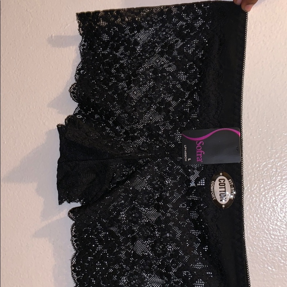 LARGE Grey Lace Panty !